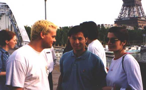 Franck avec les participants