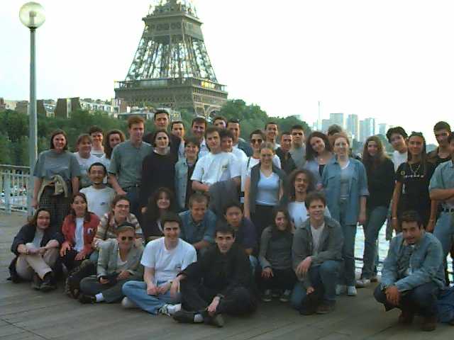 L’arrivée à la Tour Eiffel